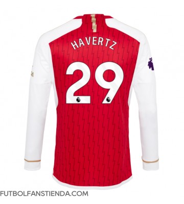 Arsenal Kai Havertz #29 Primera Equipación 2023-24 Manga Larga